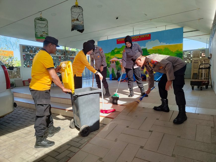 Bakti Religi di Vihara Lawang Cerminkan Polri yang Humanis